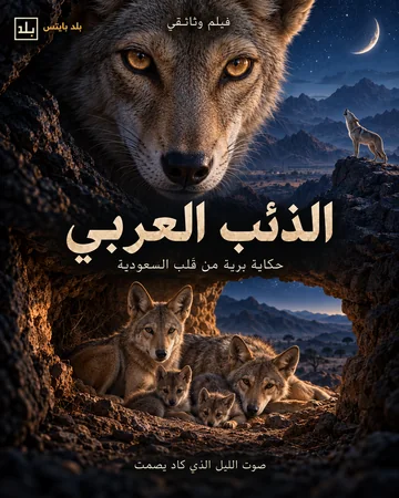 بوستر الذئب العربي